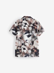 Black Blotch Short Sleeve Printed Shirt (3-16yrs) - Image 6 of 8