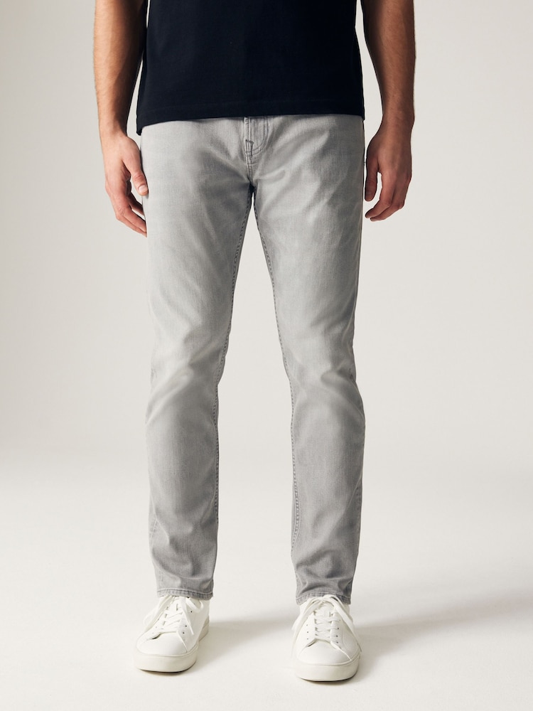 Gri pal - Slim Fit - Blugi mulați clasică - Imaginea 1 din 13 Gri pal - Slim Fit - Blugi mulați clasică - Imaginea 1 din 13