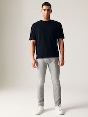 Gri pal - Slim Fit - Blugi mulați clasică - Imaginea 2 din 13