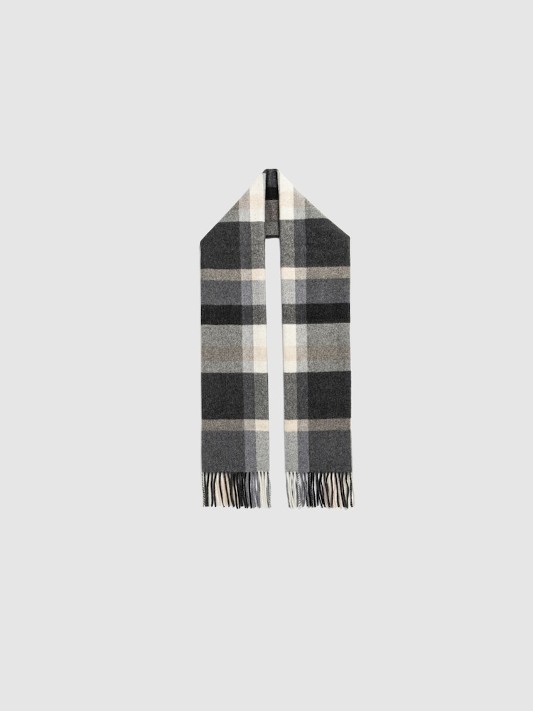 Rodd & Gunn Grey Jed Valley Scarf - Image 1 of 3
