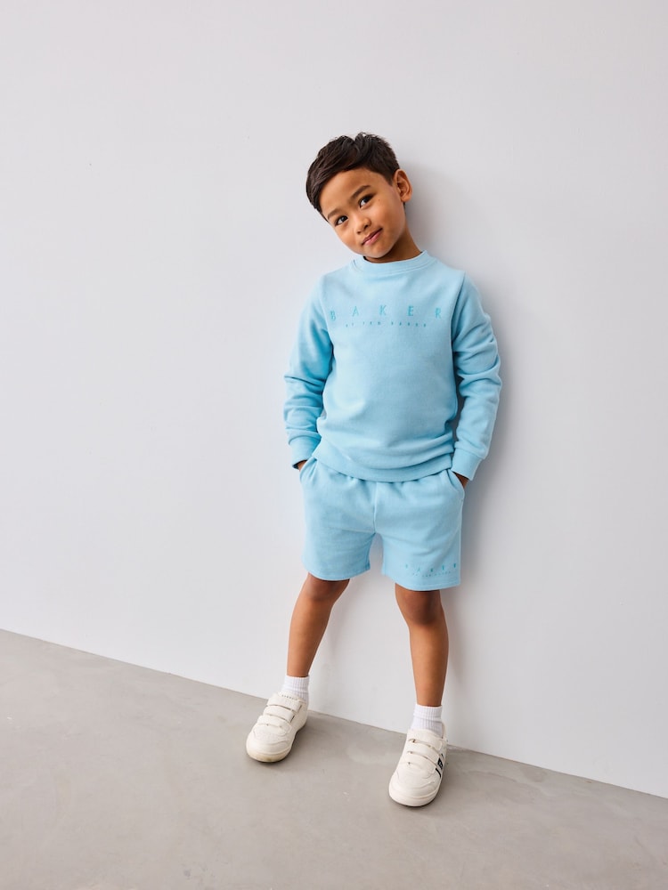Baker by Ted Baker 100% Cotton Sweatshirt and Shorts Set - Image 1 of 10