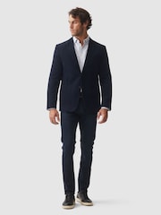 Rodd & Gunn Blue Saint Bathans Slim Fit Jacket - Image 3 of 5