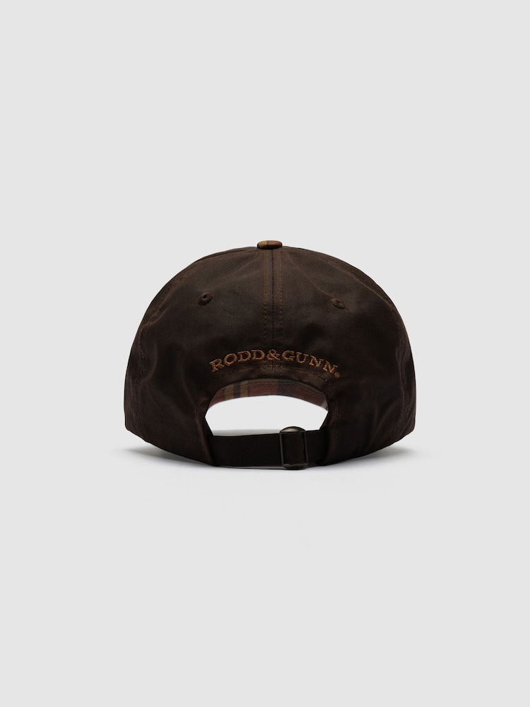 Rodd & Gunn Brown Heritage Check Cap - Image 2 of 5 Rodd & Gunn Brown Heritage Check Cap - Image 2 of 5