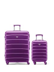 Set Of 2 Large Check-In & Small Carry-On Hardcase Travel Suitcase - Image 1 of 7