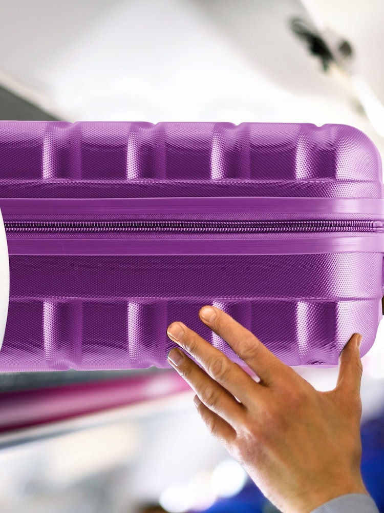 Set Of 2 Large Check-In & Small Carry-On Hardcase Travel Suitcase - Image 7 of 7