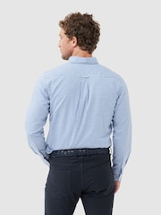 Rodd & Gunn Blue Gunn Check Oxford Slim Fit Shirt - Image 2 of 4