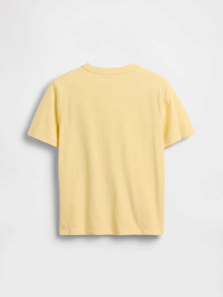 Gap Yellow Football Skate Graphic Short Sleeve T-Shirt (4-13yrs) - Image 2 of 2