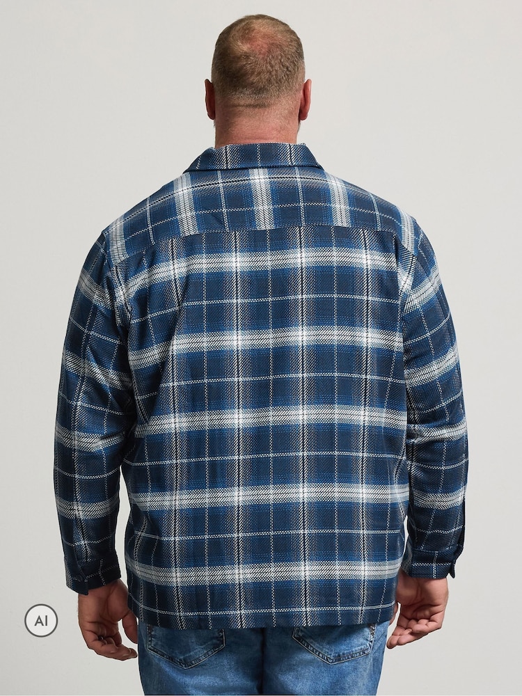 BadRhino Big & Tall Check Overshirt - 6的图像2｝