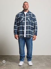 BadRhino Big & Tall Check Overshirt - 6的图像3｝
