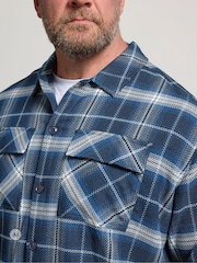 BadRhino Big & Tall Check Overshirt - 6的图像4｝