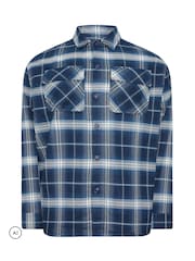BadRhino Big & Tall Check Overshirt - 6的图像5｝