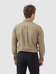 Rodd & Gunn Green Oxford Slim Fit Shirt - Image 2 of 4