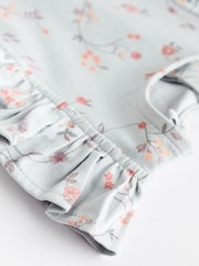 Pink/Weiß mit Blumenmuster - 3er-Pack für Babys bestehend aus T-Shirt und Shorts aus 100 % Baumwolle - Bild 6 von 8