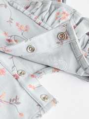 Pink/Weiß mit Blumenmuster - 3er-Pack für Babys bestehend aus T-Shirt und Shorts aus 100 % Baumwolle - Bild 7 von 8