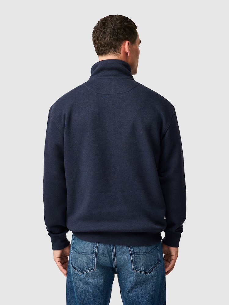 Rodd & Gunn Blue Newfield Sweat Top - Image 2 of 6