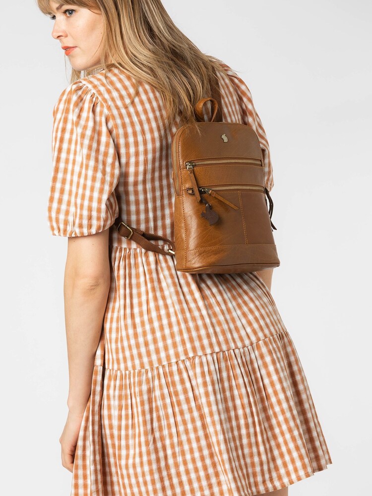 Conkca Francisca Leather Backpack - Image 1 of 6