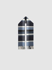 Rodd & Gunn Blue Jed Valley Scarf - Image 2 of 3