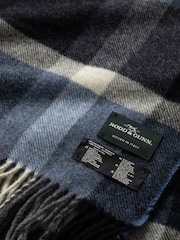 Rodd & Gunn Blue Jed Valley Scarf - Image 3 of 3
