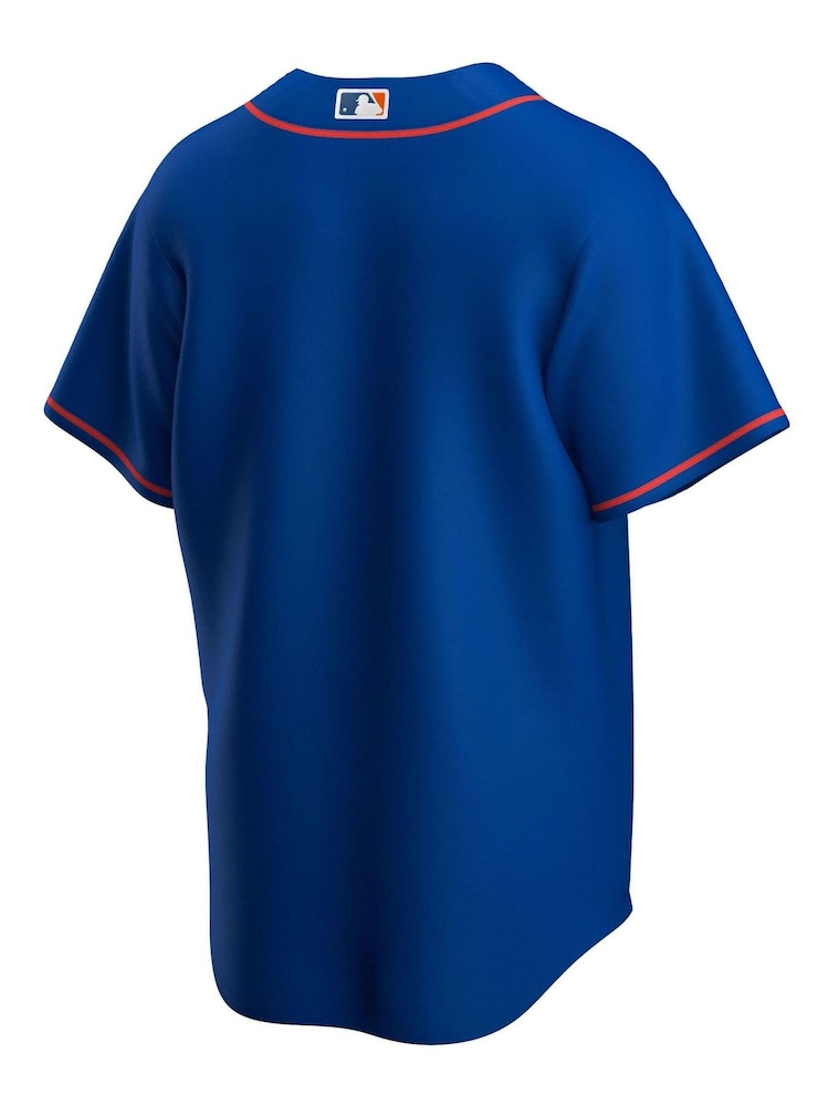 Nike Blue New York Mets Official Replica Alternate Jersey - Image 3 of 3