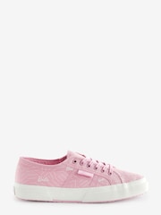 Superga Pink 2750 Barbie Print Trainers - Image 1 of 5