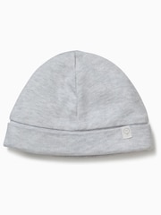 Cinza - Chapéu de bebê supermacio Mori Cotton & em bambu - Imagem 2 de 3