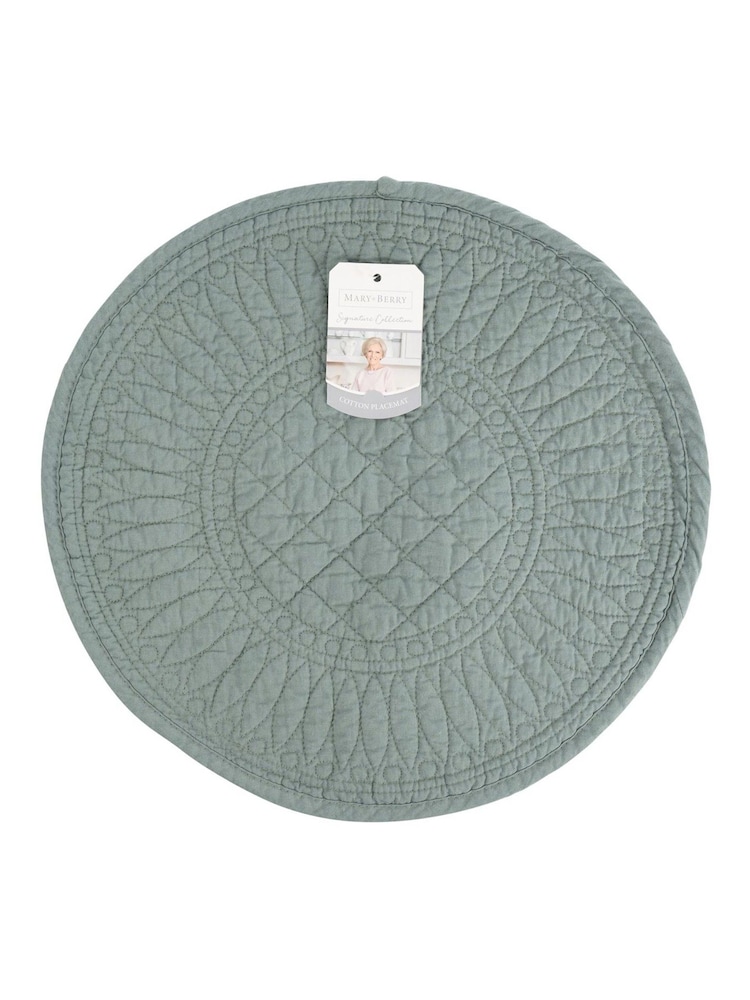 Mary Berry Green Signature  100% Cotton Placemat - Image 4 of 4