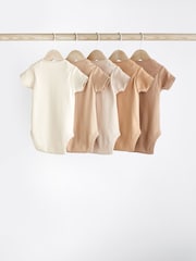 Neutral 5 Pack Baby Bodies 5 Pack - Image 2 of 7