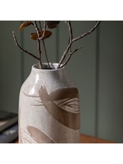 Gallery Home Brown Reactive Taft Small Vase - Image 4 of 8