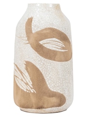 Gallery Home Brown Reactive Taft Small Vase - Image 6 of 8