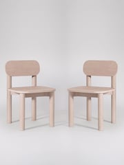 Swoon Grey Rita Mango Wood Dining Chair - Image 2 of 6