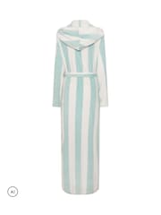 Long Tall Sally Macro Raita-hupullinen maksikylpytakki - Kuva 6 / 6