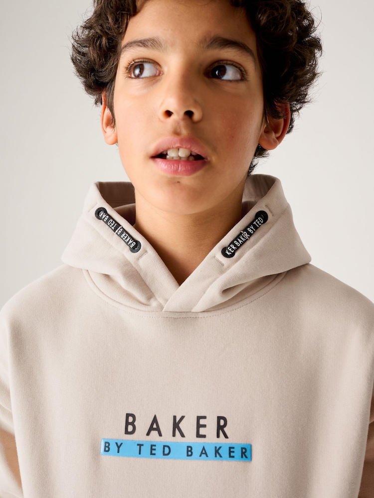 Neutral - Baker by Ted Baker, Hoodie aus 100 % Baumwolle - Image 3 of 8