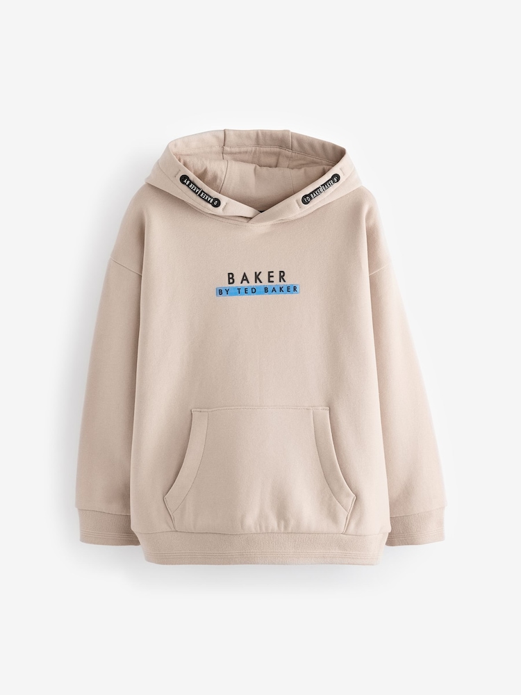 Neutral - Baker by Ted Baker, Hoodie aus 100 % Baumwolle - Image 6 of 8