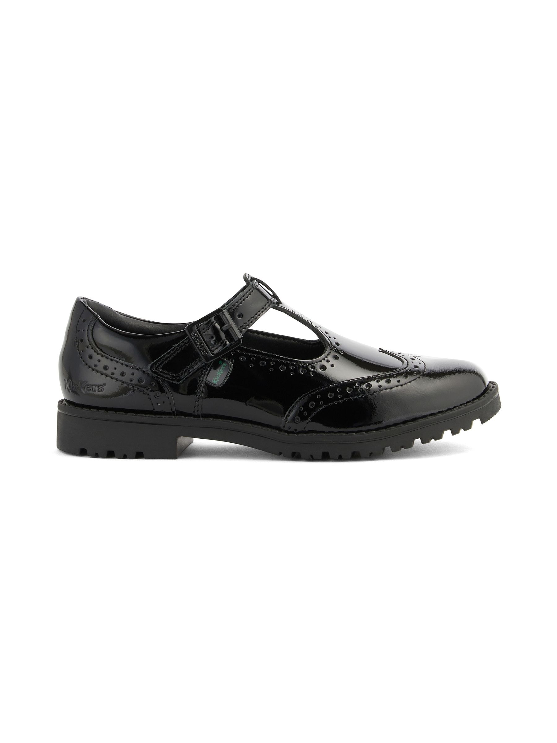 Kickers t bar patent leather womens discount