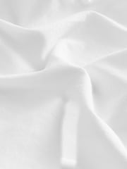 White Slim Fit 100% Cotton Layering T-Shirts 2 Pack - Image 6 of 6