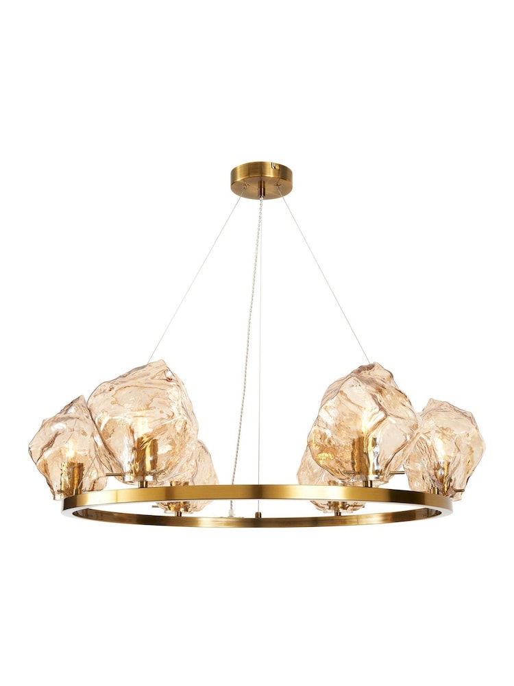 Visconte by BHS Brass Portici 6 Light Ceiling Light - Image 2 of 5