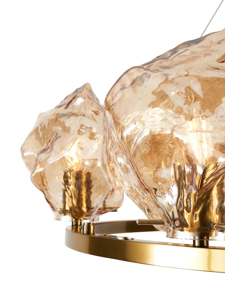 Visconte by BHS Brass Portici 6 Light Ceiling Light - Image 5 of 5