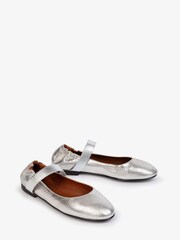 Penelope Chilvers Silver Rock And Roll Leather Shoes - Image 1 of 1