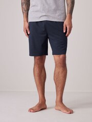 Navy Blue/Orange Modal Lightweight Shorts 2 Pack - Image 3 of 15