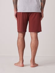 Navy Blue/Orange Modal Lightweight Shorts 2 Pack - Image 6 of 15