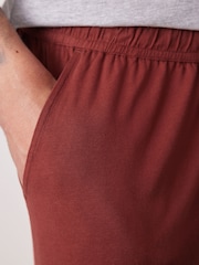 Navy Blue/Orange Modal Lightweight Shorts 2 Pack - Image 8 of 15