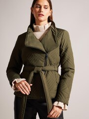 Ted Baker Rosemia Padded Short Wrap Coat - Изображение 1 из 5
