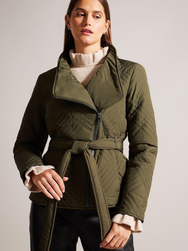 Ted Baker Rosemia Padded Short Wrap Coat - Изображение 1 из 5