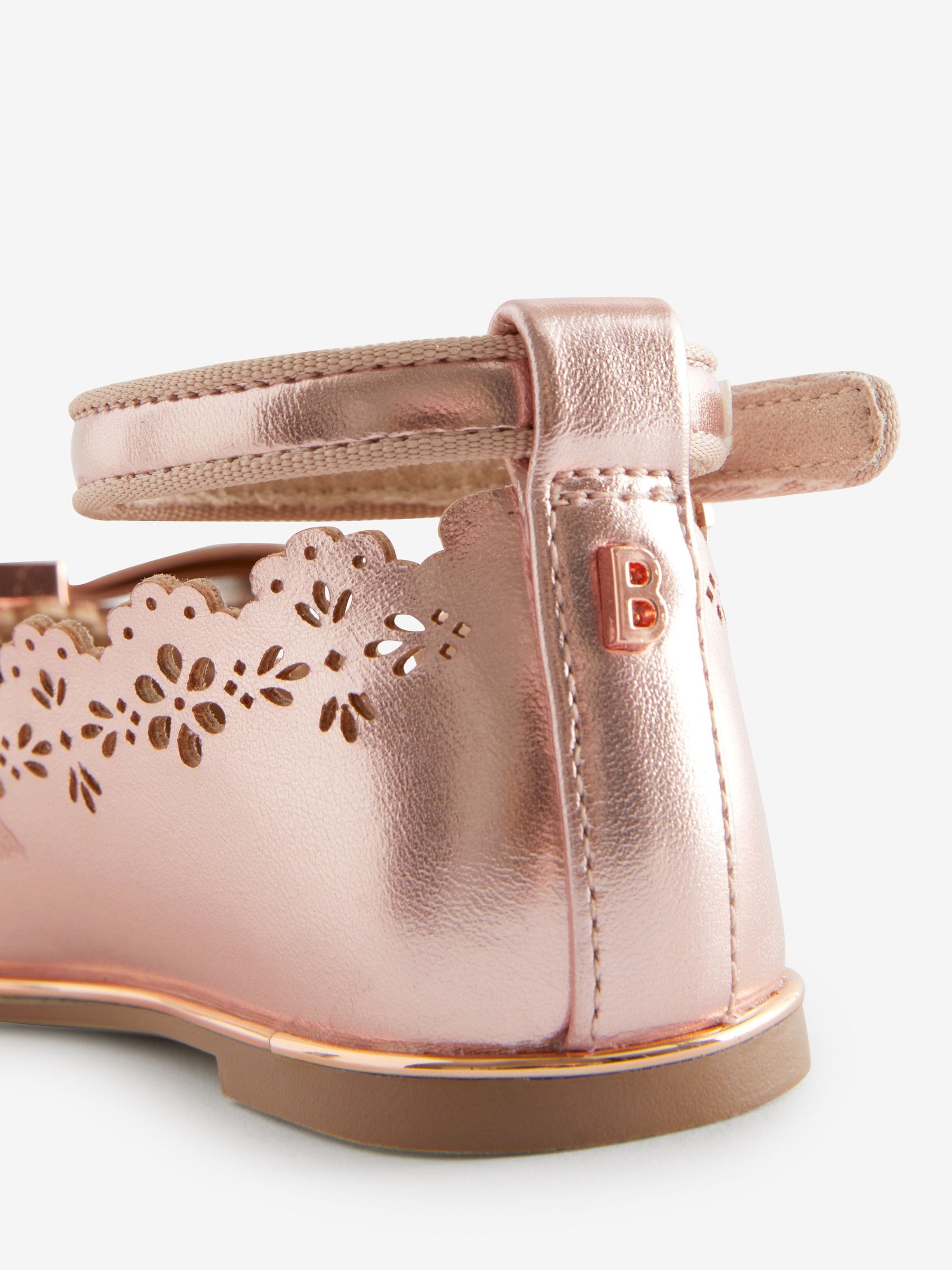 Buy Baker by Ted Baker Girls Scalloped Shoes with Glitter Bow from Next Netherlands
