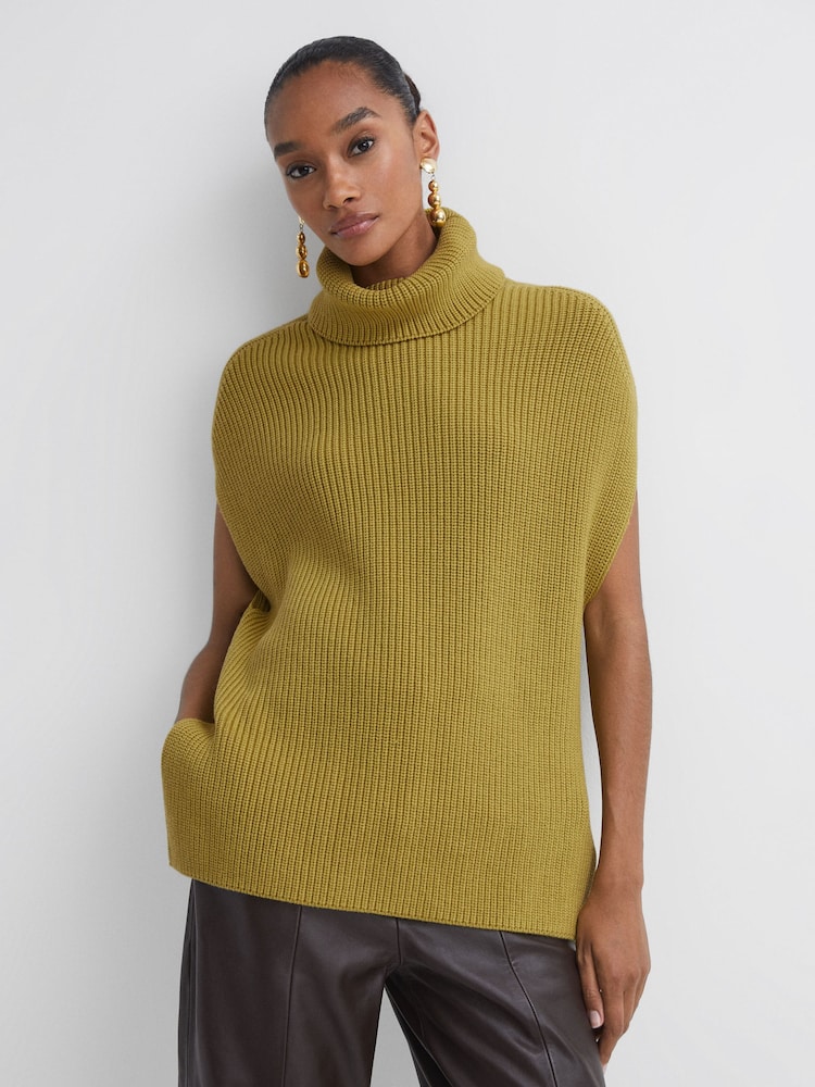Florere Knitted Roll Neck Top - Image 1 of 6