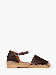 Penelopy Chilvers Montserrat Leather Espadrille Sandals - Image 2 of 5