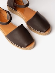 Penelopy Chilvers Montserrat Leather Espadrille Sandals - Image 5 of 5