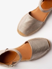 Penelopy Chilvers Montserrat Leather Espadrille Sandals - Image 5 of 5