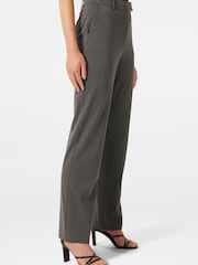 Forever New Grey Stacey Slim Straight Leg Trousers - Image 3 of 5