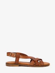 Penelope Chilvers Buttercup Brown Leather Sandals - Image 1 of 5